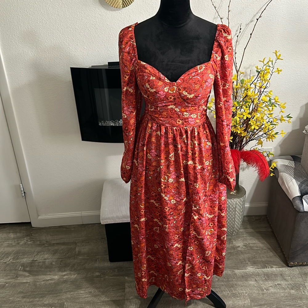 Padded corset dress